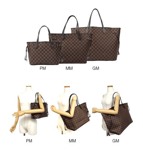 lv neverfull mm size cm|louis vuitton Neverfull price list.